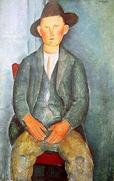 Amedeo Modigliani Junger Bauer china oil painting image